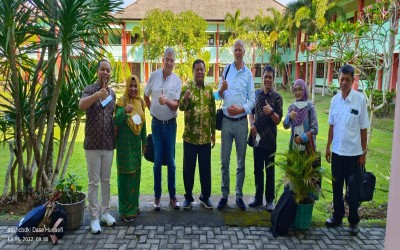 Kunjungan  Master Trainers Orange Knowledge Program (OKP) Belanda di SMKPP Negeri Mataram